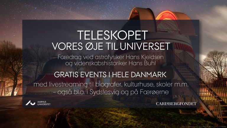 22. oktober | Folkeuniversitet i Helios – Danske superforskere om teleskoper